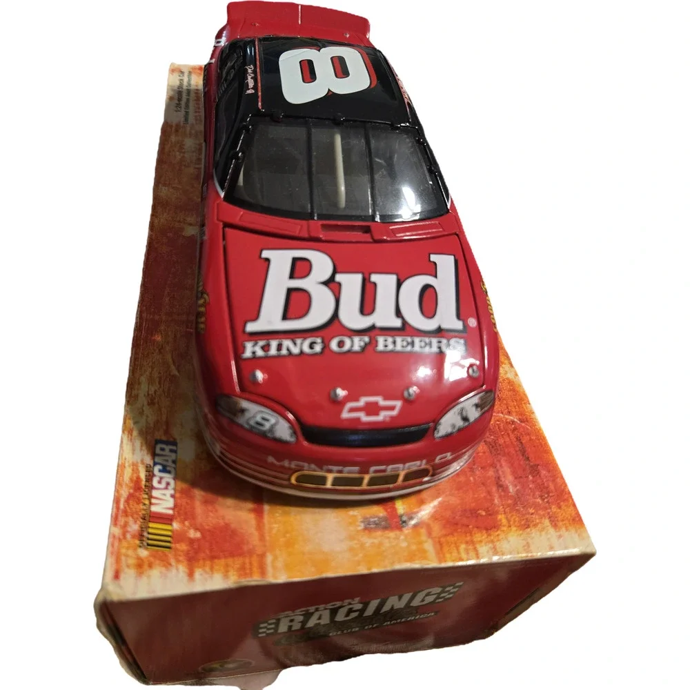 Dale Earnhardt Jr #8 Budweiser 1999 Monte Carlo 1:24 Diecast Bank RCCA Nascar